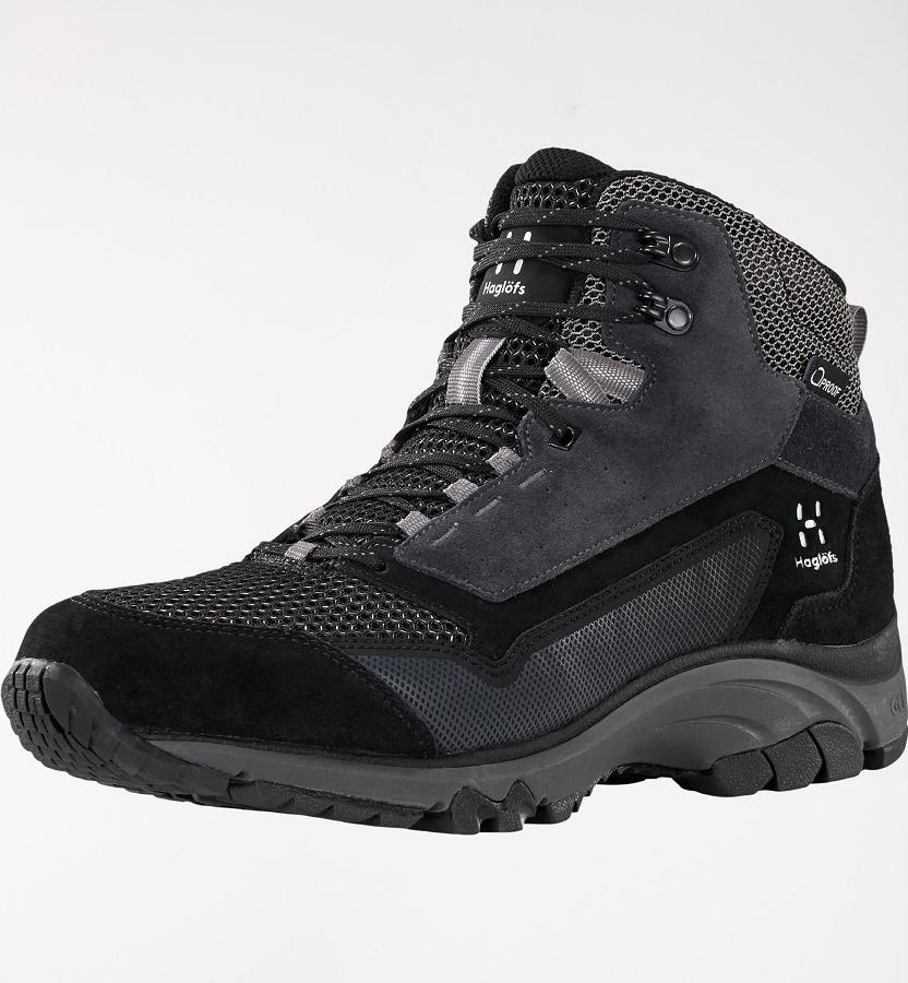 Haglöfs Womens Skuta Mid Proof Eco Hiking Boots Black New Zealand 67495SWAL